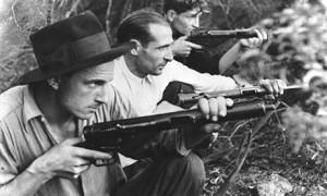 French resistance fighters in Corsica