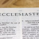 Bible Study Helps: Ecclesiastes