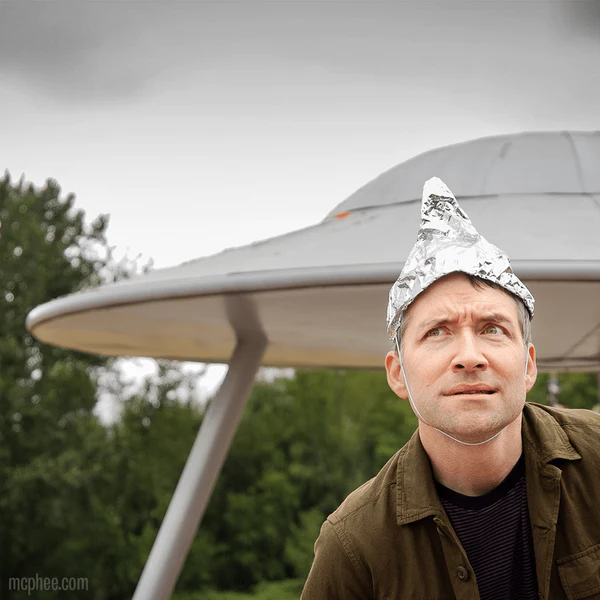 Where did the phrase tin foil hat come from?